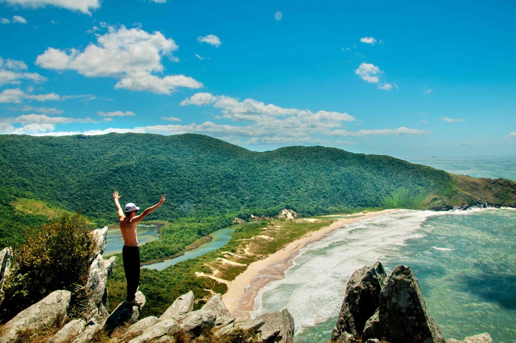 A praia da Lagoinha, uma das maravilhas de Floripa Crédito: Elaine Skowronski A praia da Lagoinha, uma das maravilhas de Floripa Crédito: Elaine Skowronski