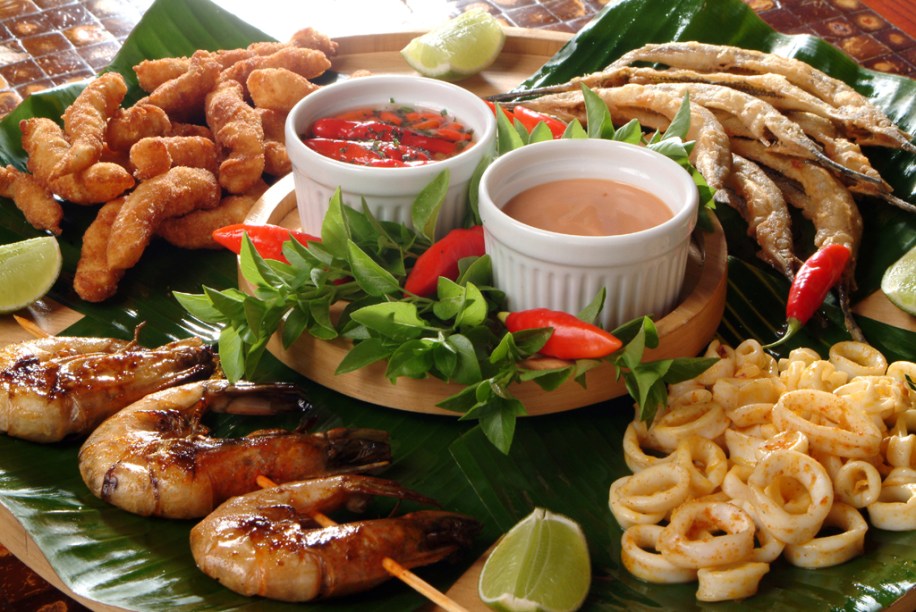 Frutos do Mar são facilmente encontrados nos restaurantes de Alagoas