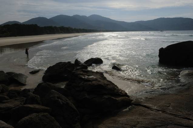 Praia de Lopes Mendes, na Ilha Grande Praia de Lopes Mendes, na Ilha Grande