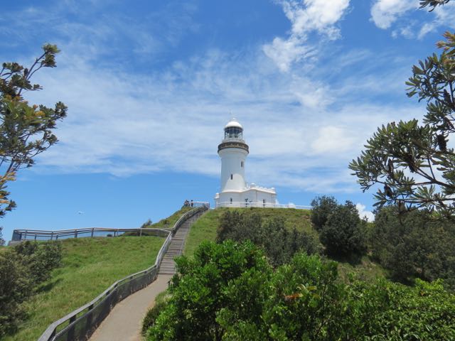 O farol lindão de Byron Bay