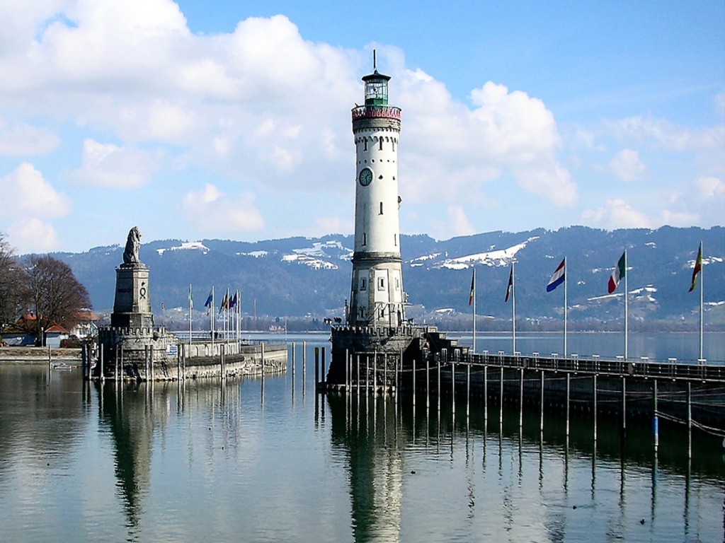 A rota passa pelo belíssimo Lago Constance (Foto: Kecko, no Flickr)