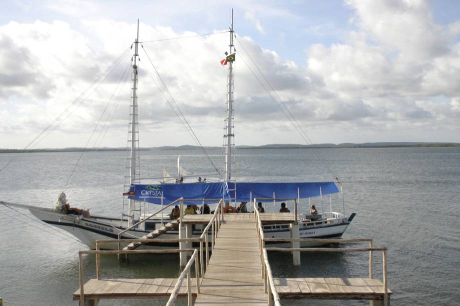 Ancoradouro na Vila de Mangue Seco