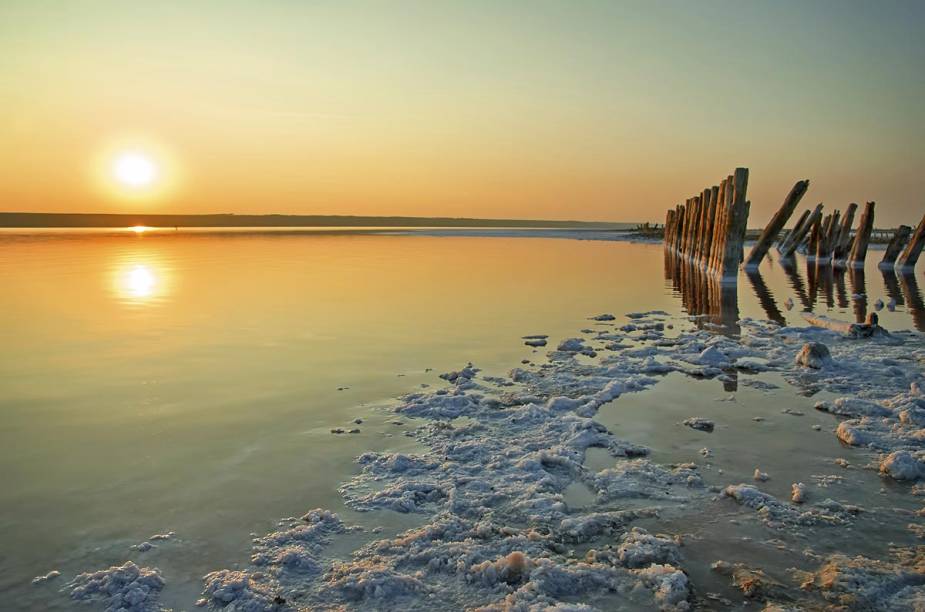 Pôr do sol no Mar Morto Pôr do sol no Mar Morto