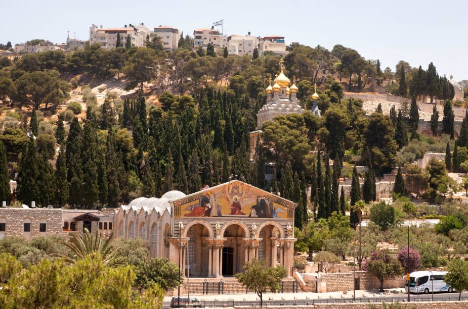 Monte das Oliveiras, em Jerusalém