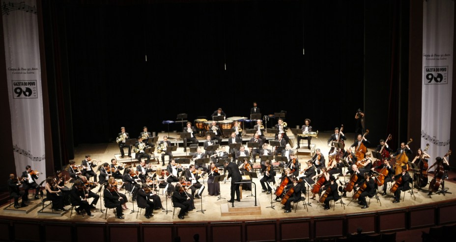 Orquestra Sinfônica do Paraná, no Teatro Guairá, em <a href="https://viajeaqui.abril.com.br/cidades/br-pr-curitiba" rel="Curitiba">Curitiba</a> (PR)