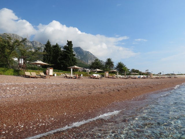 A paz reina em Sveti Stefan, em Montenegro