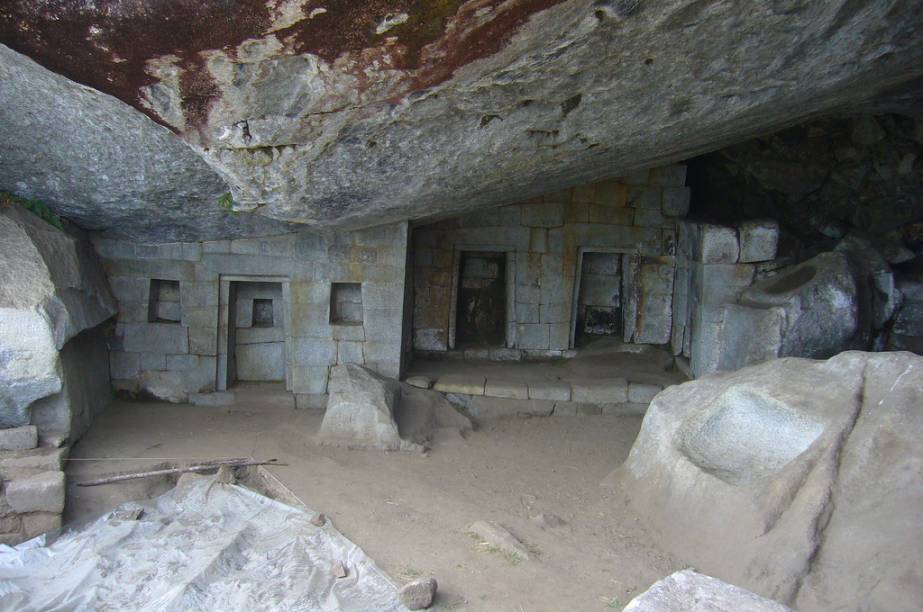 Templo de La Luna, em Machu Picchu