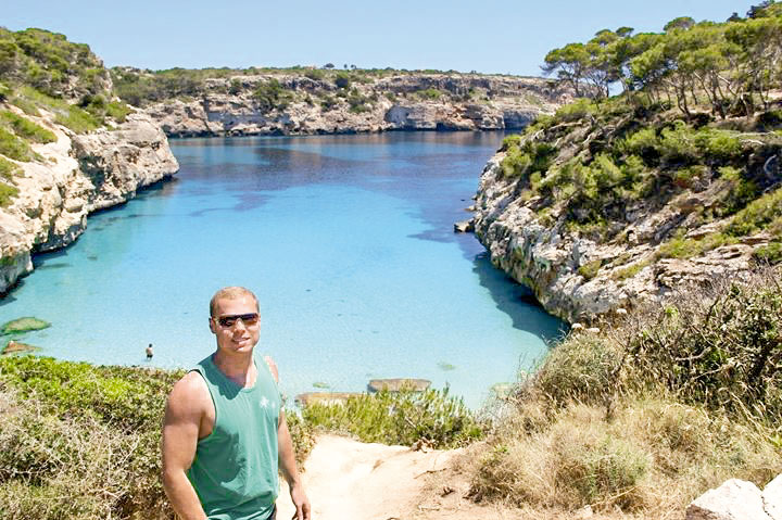 EU FUI: Thiago Machado em Palma de Mallorca, na Espanha EU FUI: Thiago Machado em Palma de Mallorca, na Espanha