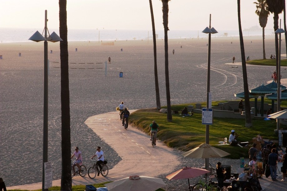 Sempre parece que é verão em Venice Beach