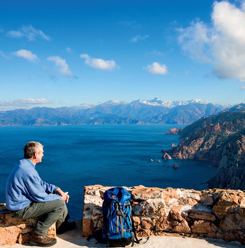 Vista do Monte Cinto, na C&oacute;rsega