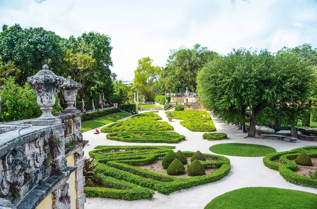 Um pouquinho de história no Vizcaya Museum and Gardens