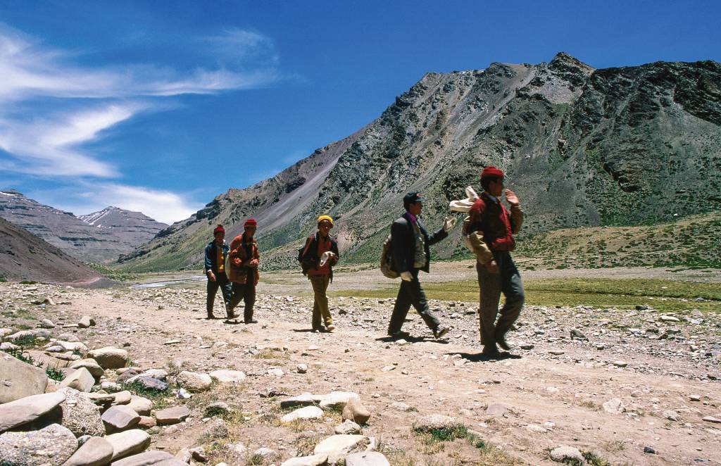 A volta ao redor do sagrado Kailash, na China