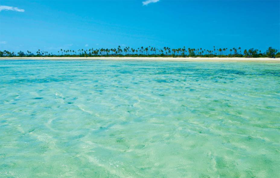 O Índico-piscina de Quirimbas, em Pemba, no norte do país
