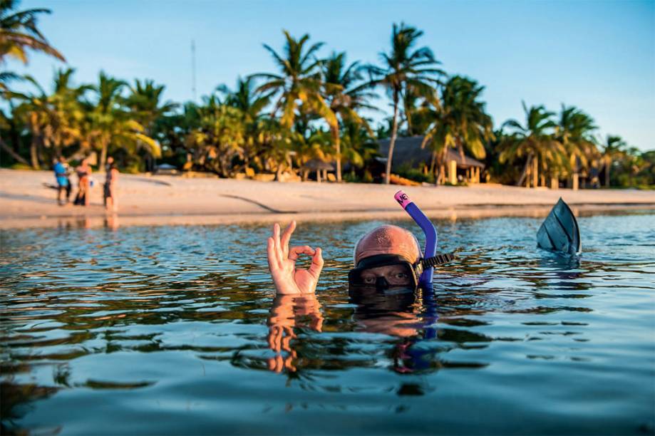 Snorkel em Bazaruto
