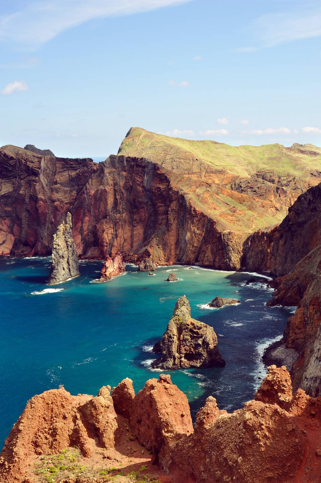 Costa leste da Ilha da Madeira-de Ponta de São Lourenço, Portugal