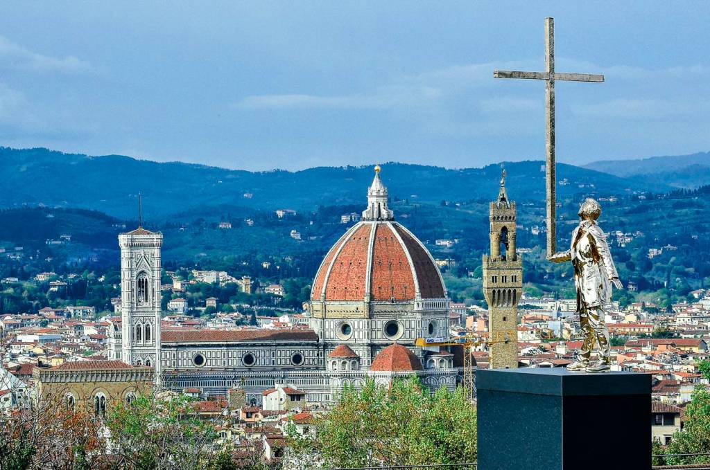 Escultura, Florença, Itália