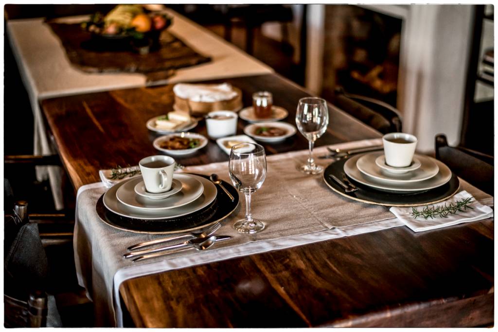 A mesa do