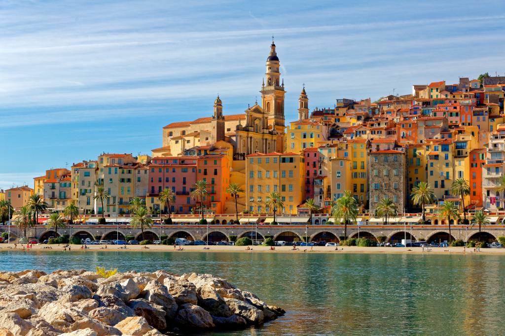 Menton, Cote d'Azur, Sul da França