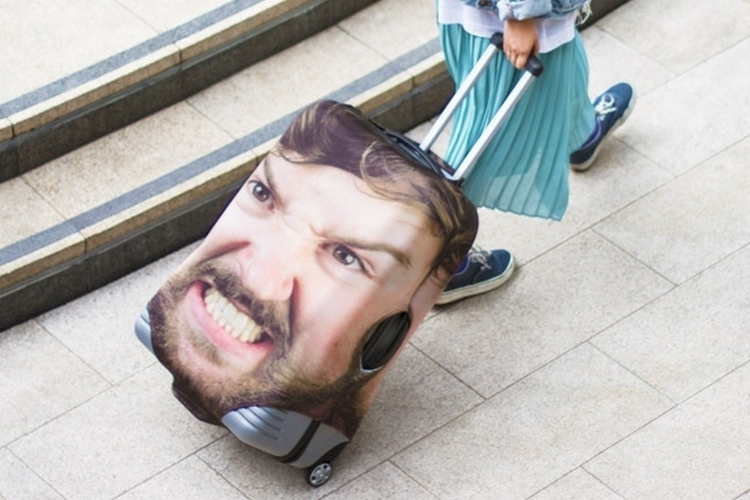 Head Case, colocar uma foto na mala, é a solução para nunca mais perder a dita na esteira de bagagem