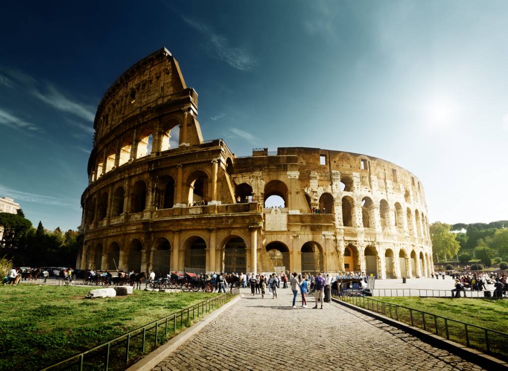 Coliseu, em Roma