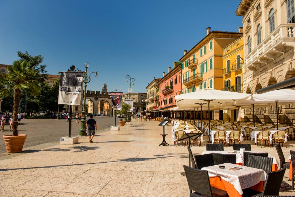 Piazza Bra, Verona, Itália