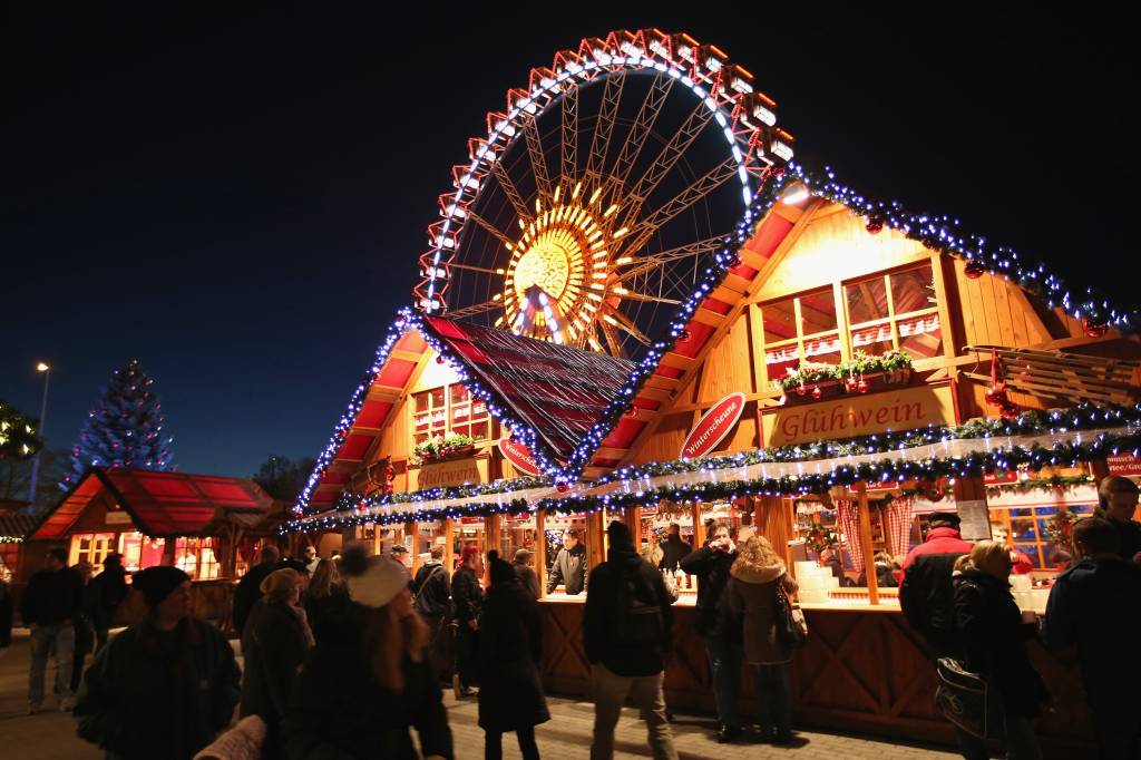 Roda-gigante no Berliner Weihnachtzeit