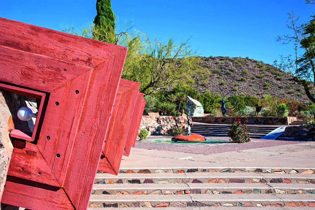 Taliesin West, Frank Lloyd Wright’s Arizona home, Scottsdale, Phoenix, USA