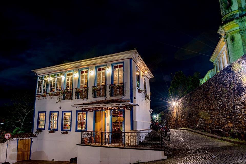 Bené da Flauta, em Ouro Preto: refeição com boa música e vista panorâmica. Crédito: