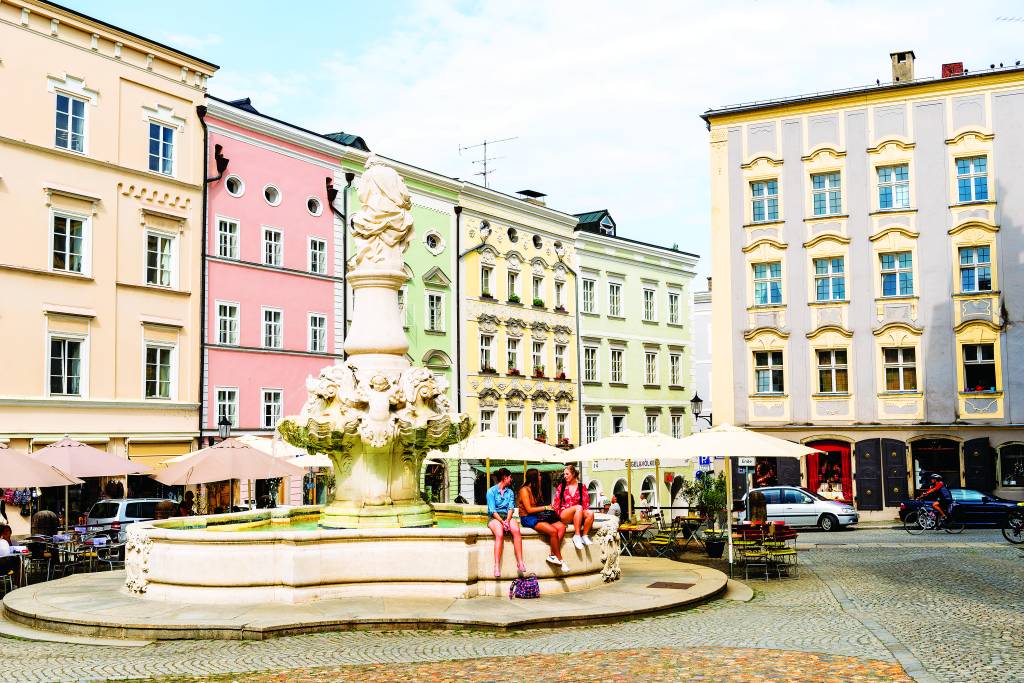 Praça do Centro Histórico, Passau