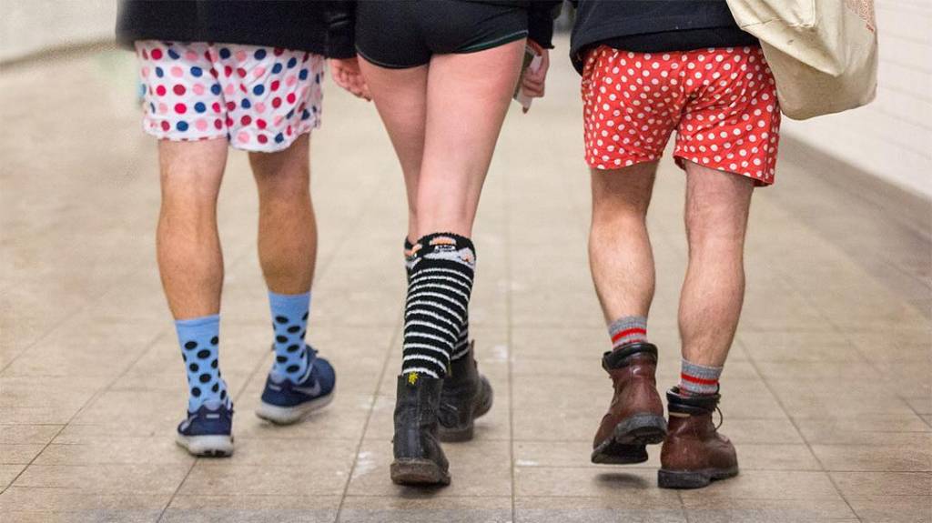 No Pants Subway Ride 2018, Nova York