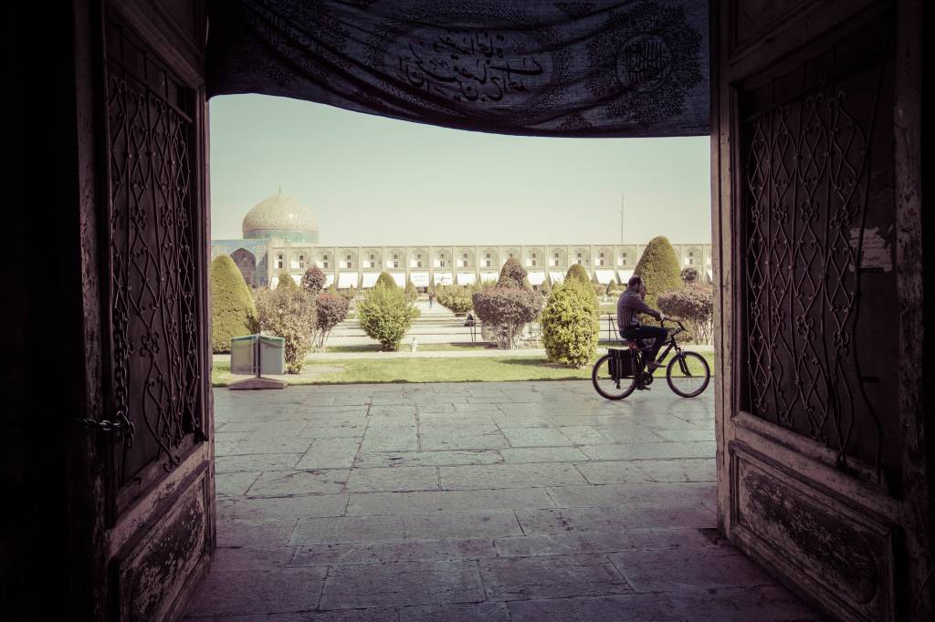 Praça Naqsh-e Jahan, Isfahan, Irã Praça Naqsh-e Jahan, Isfahan, Irã