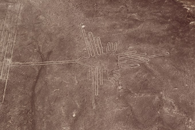 Linha de Nazca, deserto de Nazca, Peru