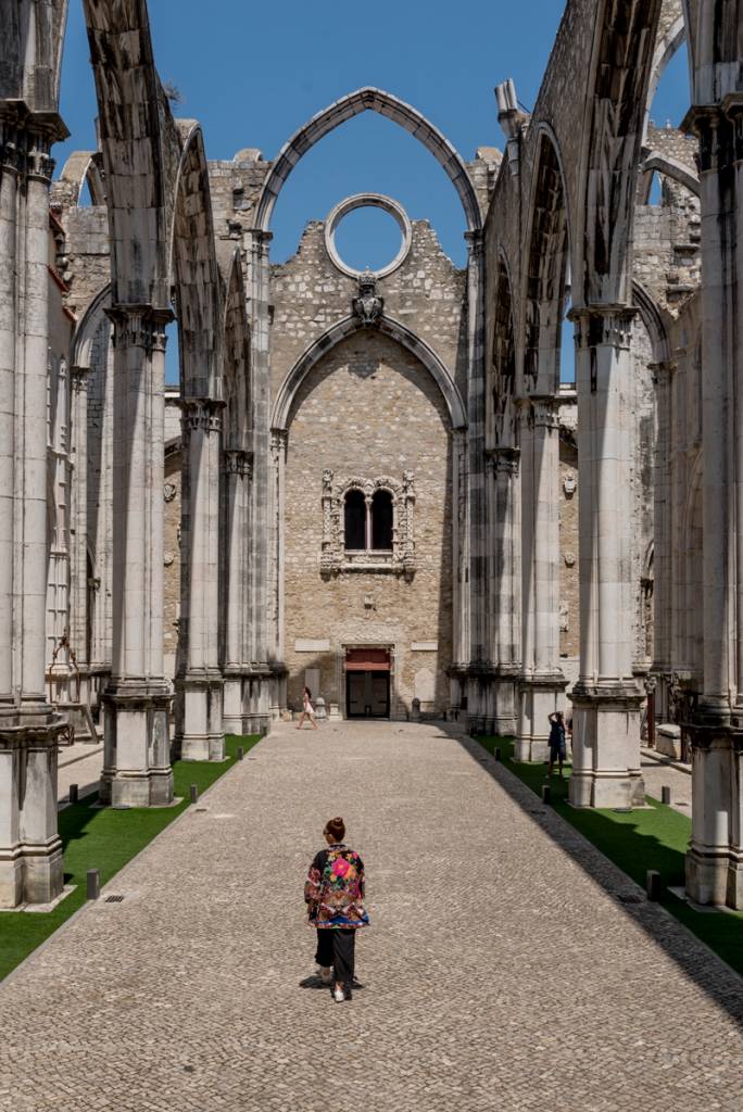 As incríveis ruínas do Convento do Carmo, no Chiado