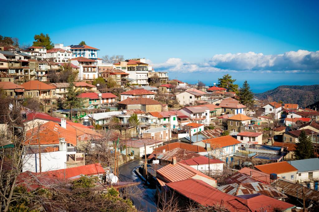 Vista de Nicósia, Chipre Vista de Nicósia, Chipre