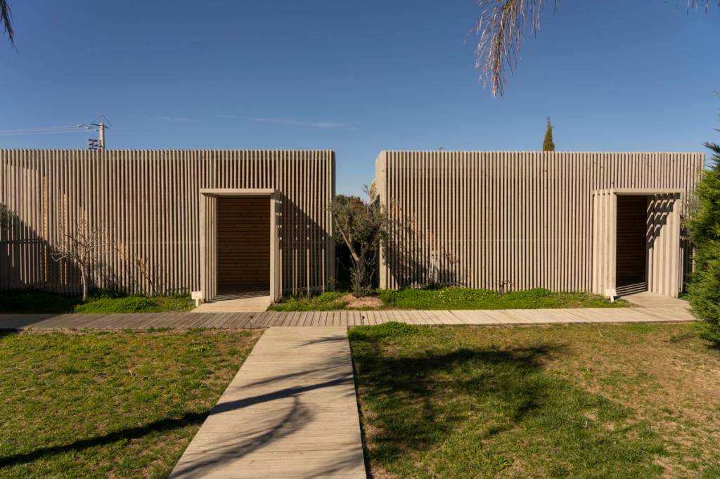 As construções moderninhas da Herdade da Rocha