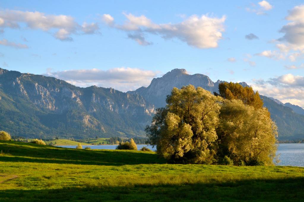 Vista da Rota Romântica, Alemanha Vista da Rota Romântica, Alemanha