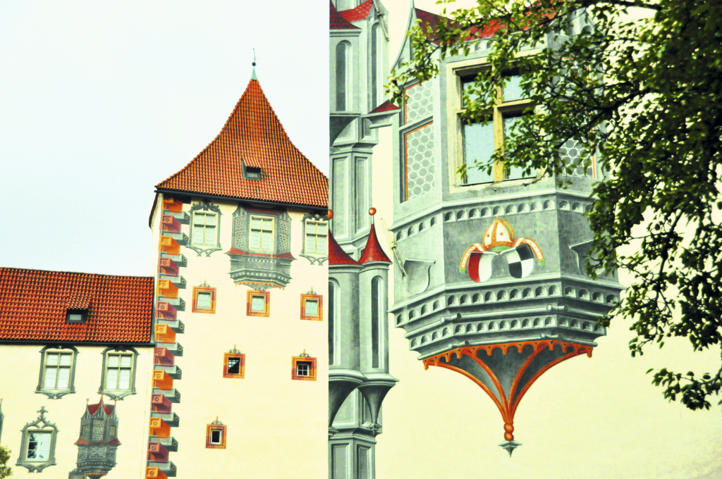 Castelo Hohes Schloss, Füssen, Alemanha Castelo Hohes Schloss, Füssen, Alemanha