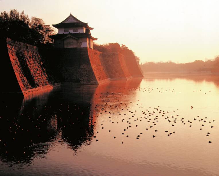 Jardim e Castelo de Osaka Jardim e Castelo de Osaka