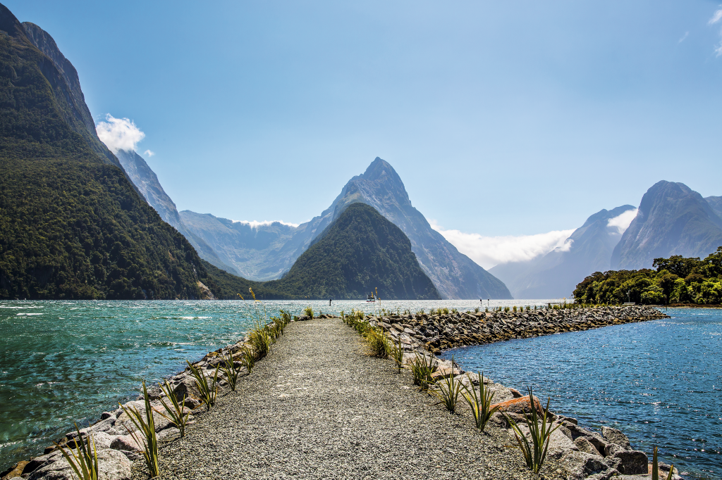 Mitre Park, Milford Sound, Nova Zelândia