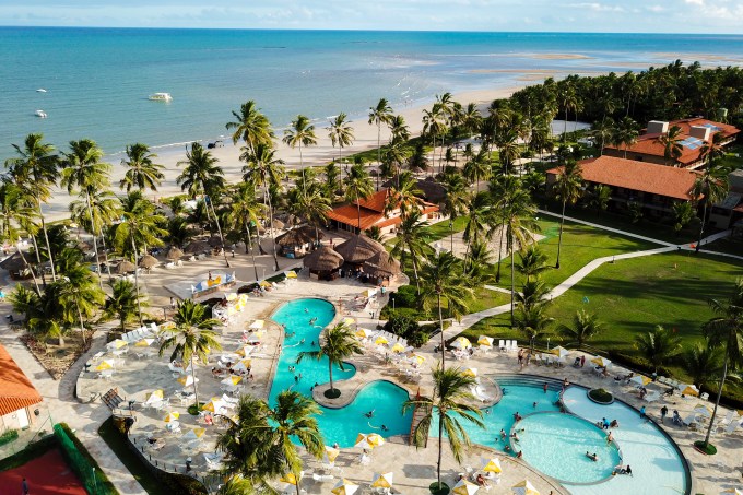 Imagem aérea do Salinas Maragogi, Alagoas