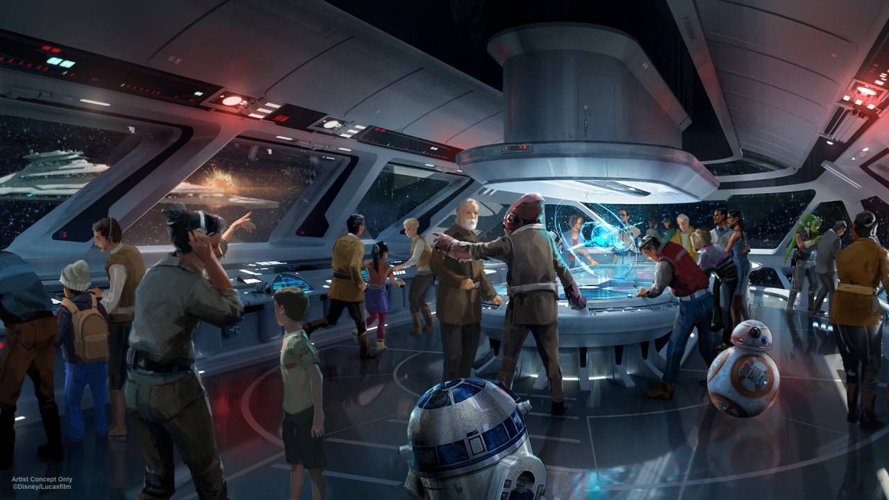 Croqui do hotel de Star Wars na Disney de Orlando, Estados Unidos