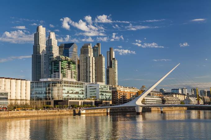 Puente de la Mujer, Buenos Aires, Argentina