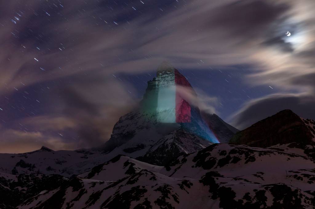 Projeção Monte Matterhorn – Coronavírus Projeção Monte Matterhorn – Coronavírus