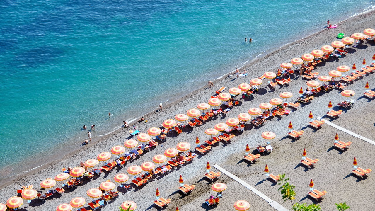 Positano, Costa Amalfitana, Campânia. Itália