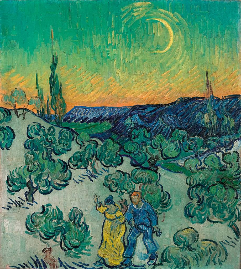 noite estreala – masp1 Quadro Passeio ao crepúsculo