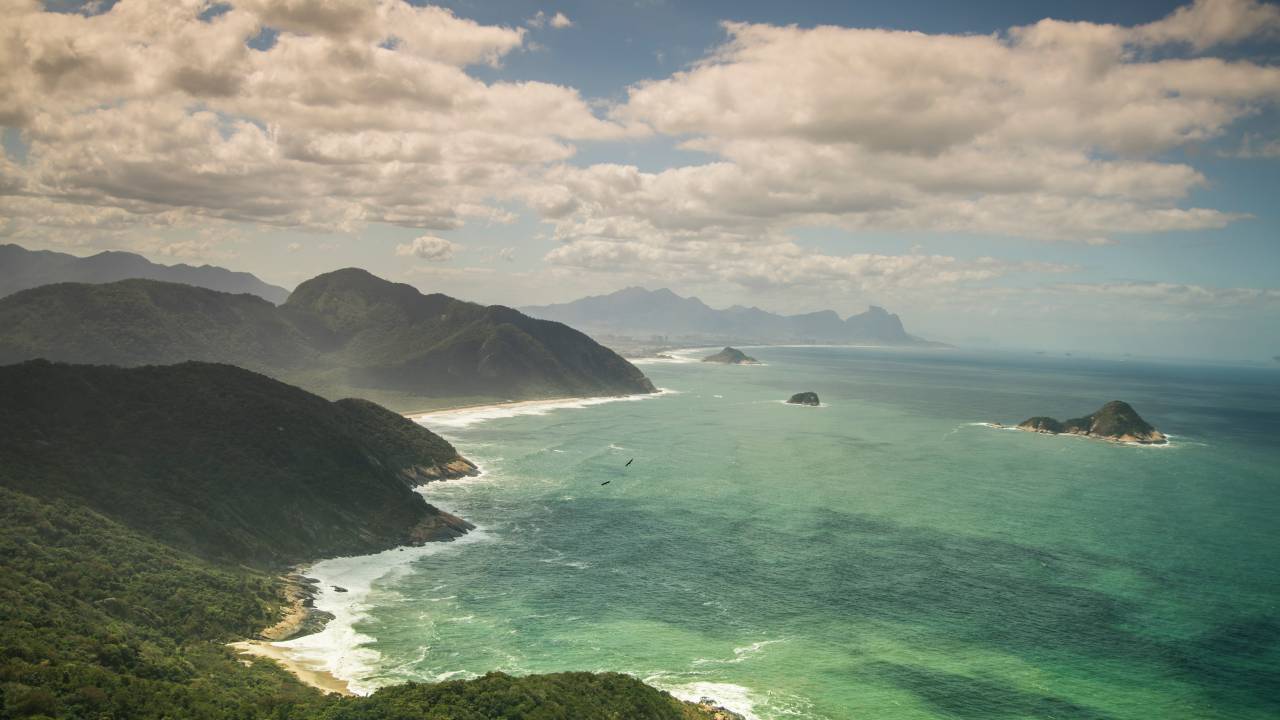 Vista da Pedra do Telégrafo, Rio de Janeiro, Brasil