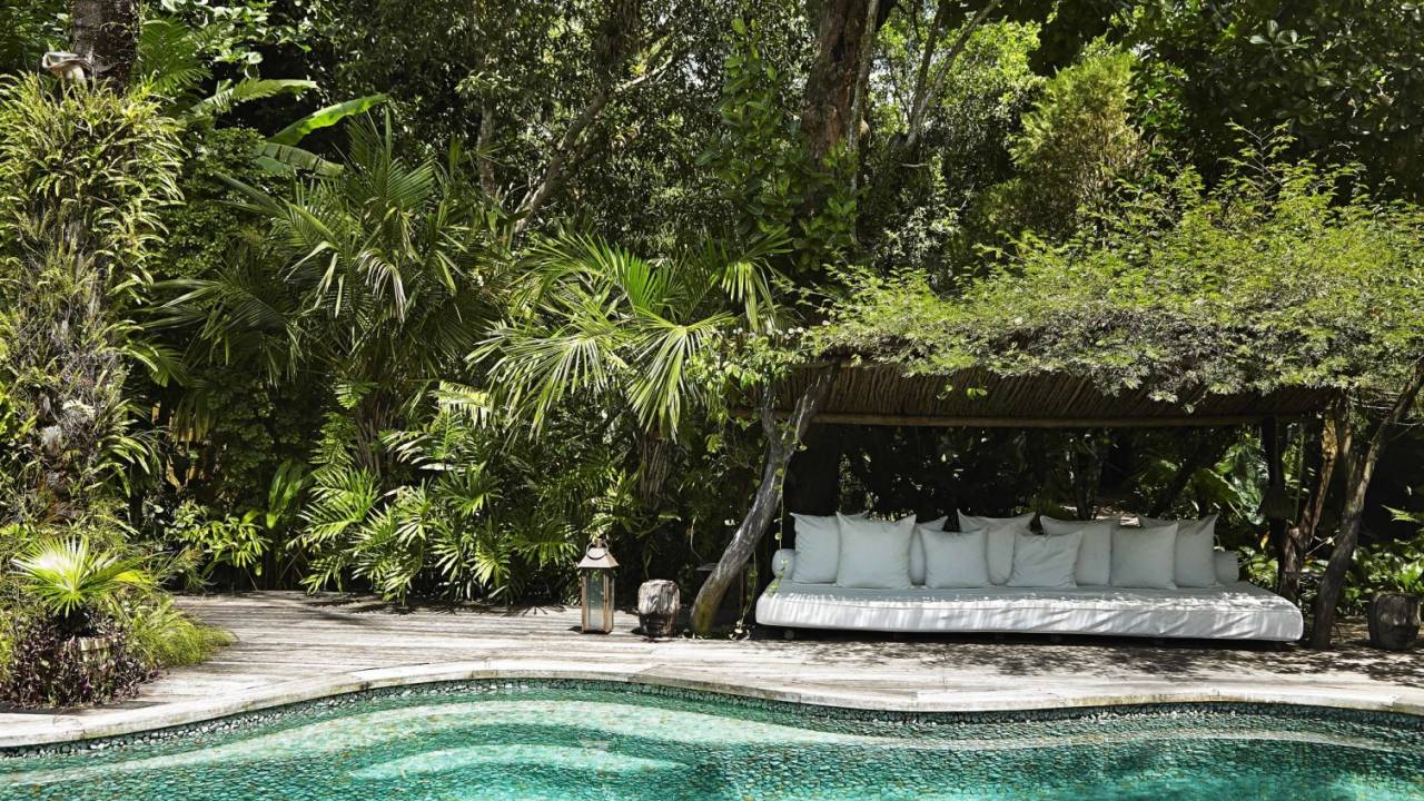 Piscina do Uxua Casa Hotel & Spa, Trancoso, Bahia