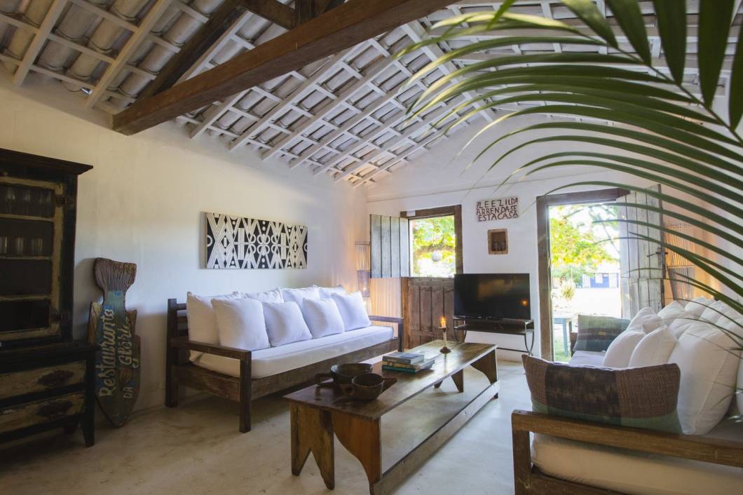 Sala de estar da casa "Zé e Zilda". Sala de estar da casa "Zé e Zilda".