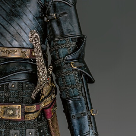 As armas e armaduras estarão em exposição e serão desmistificadas As armas e armaduras estarão em exposição e serão desmistificadas