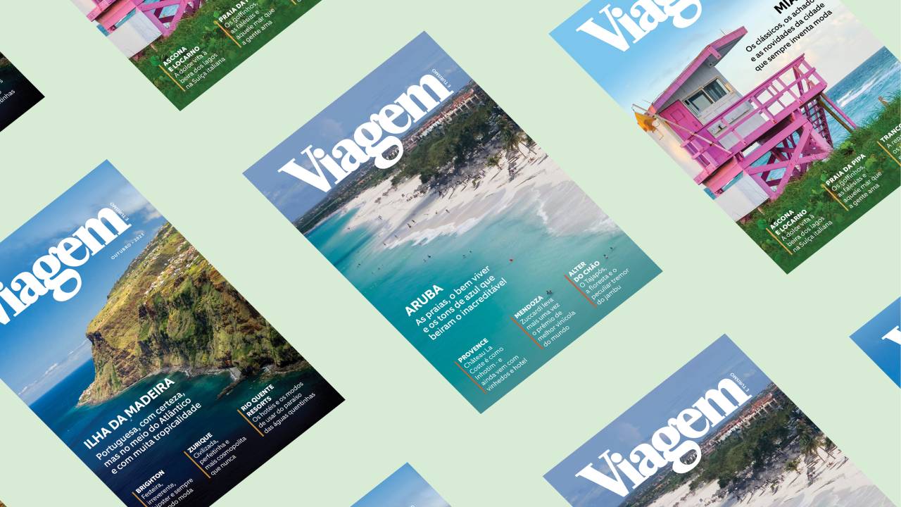 Capas da Viagem e Turismo